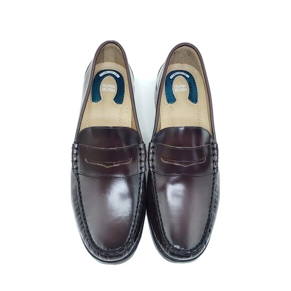 Nunn Bush Lincoln Men’s Penny Loafers Burgundy Leather Dress Shoes 10.5 M main image 5